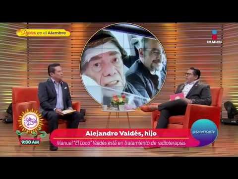 'El Loco' Valdés sigue delicado de salud y su hijo nos da detalles | Sale el Sol