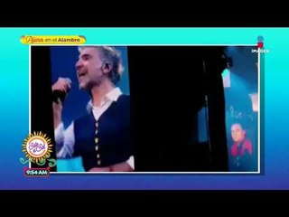 ¿Alejandro Fernández asistió en mal estado a un concierto? | Sale el Sol