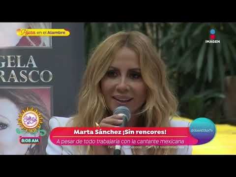 Marta Sánchez habla de sus diferencias con Paulina Rubio | Sale el Sol