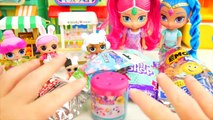 Shimmer and Shine Fruit Cart with LOL Surprise Dolls   Lil Sisters