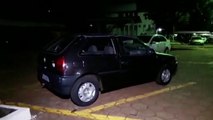 Veículo furtado é encontrado abandonado na Rua Paraná