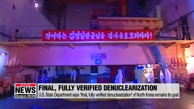U.S. State Department highlights sanctions and pressure will continue against N. Korea