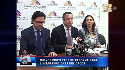 Buscan limitar las competencias del CPCCS