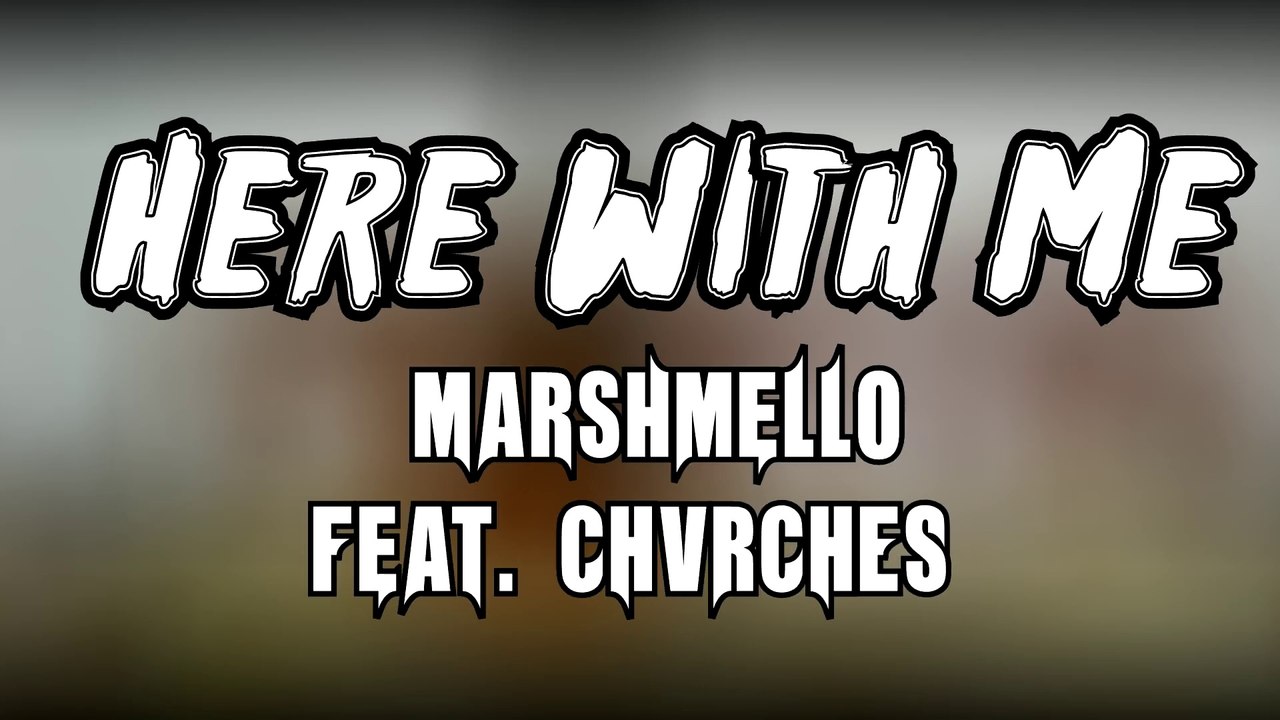 Here With Me (Marshmello Ft. CHVRCHES) - Fingerstyle Guitar Cover + TAB