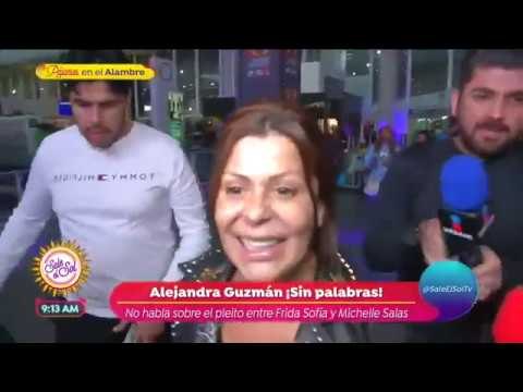 ¡Alejandra Guzmán prefiere no hablar del pleito de Frida y Michelle! | Sale el Sol