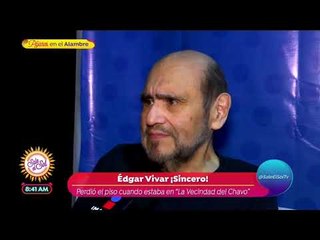 ¿Alguna vez se le subió el éxito a Edgar Vivar? | Sale el Sol