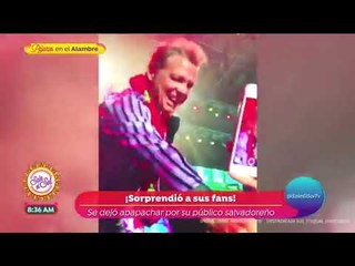 ¡Luis Miguel se presentó sin contratiempos en El Salvador! | Sale el Sol