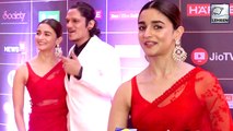 Alia Bhatt Shines At REEL Movie Awards 2019 Red Carpet