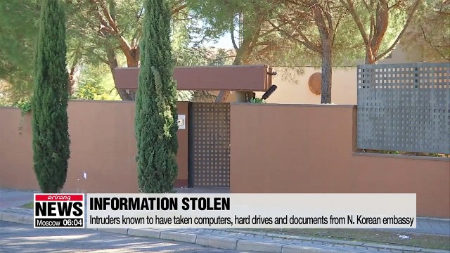 Intrusion into North Korean embassy in Spain by Free Joseon, who shared information with FBI