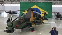 T129 Atak Helikopteri Brezilya'daki İlk Uçuş Gösterisini Yaptı - Sao