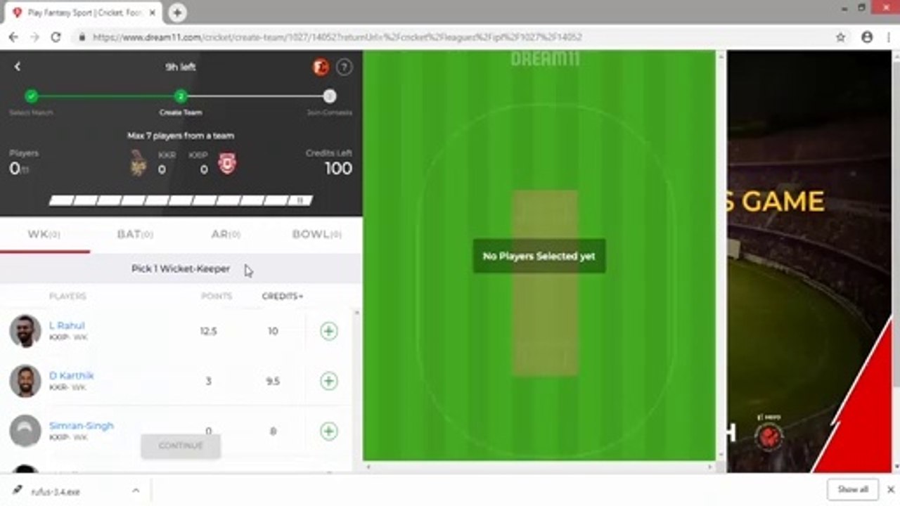 IPL 2019 KKR vs KXIP Playing 11 and Match Prediction