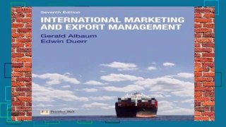 International Marketing   Export Management  Review
