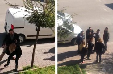 Kadın Sürücüye Biber Gazıyla Saldırdı