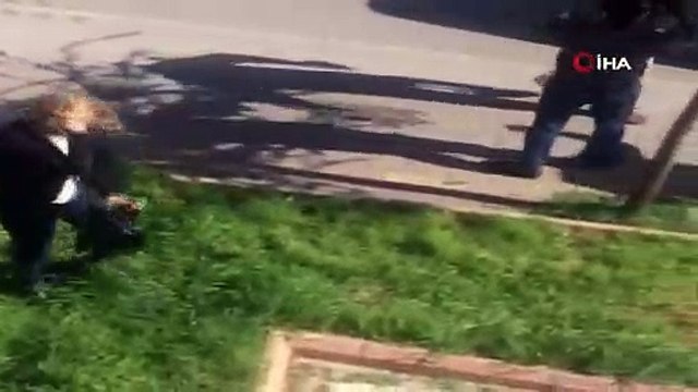 Kadın otobüs şoförü neye uğradığını şaşırdı