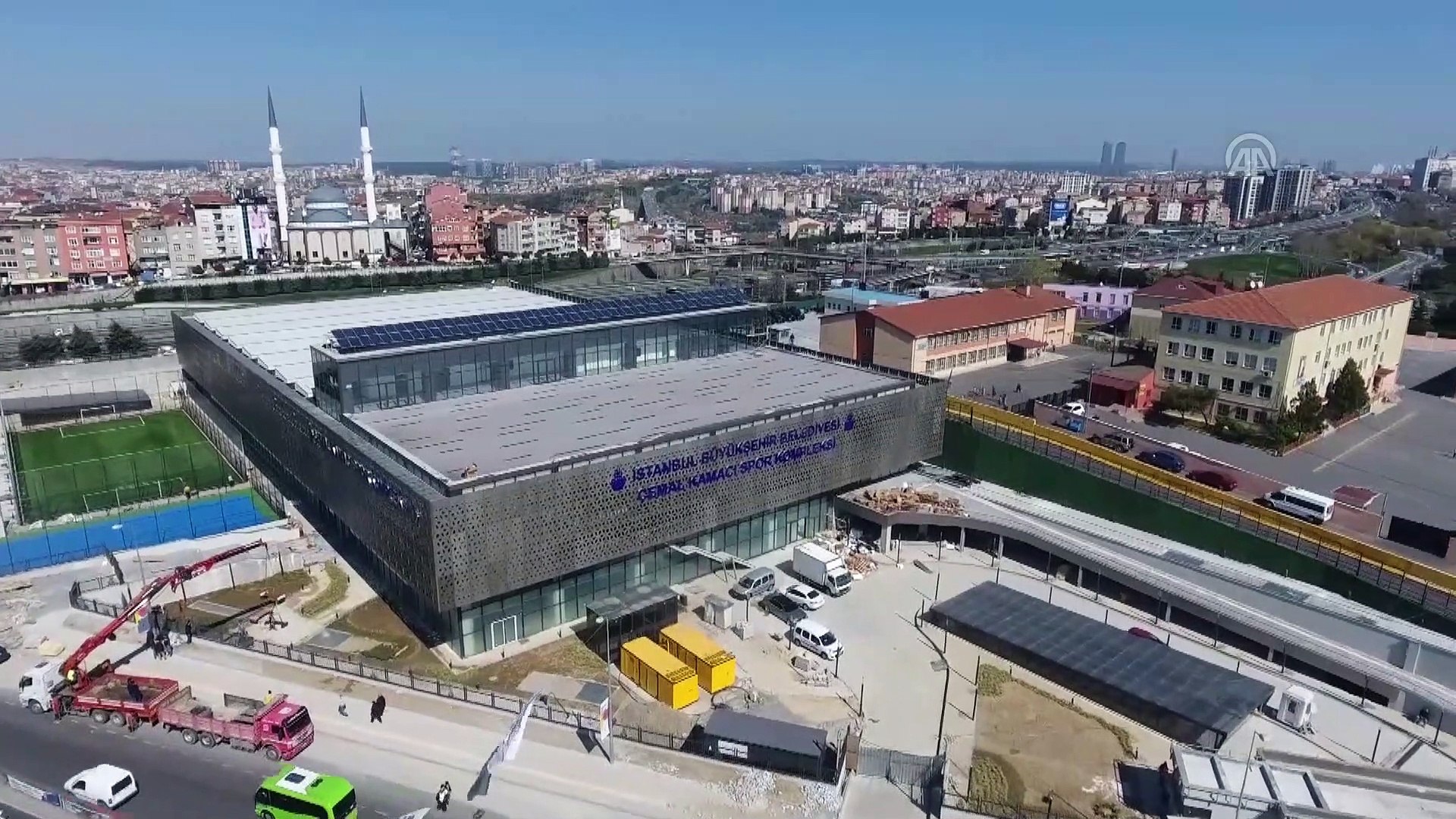 Yenilenen Cemal Kamacı Spor Kompleksi'nde sona doğru - İSTANBUL -  Dailymotion Video