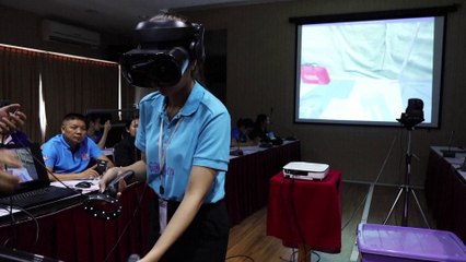 Thai disaster response turns to VR for grim training