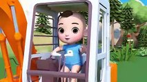 Baby in Toy Factory - Mike and Molly Building Fun Vehicles | Nursery Songs