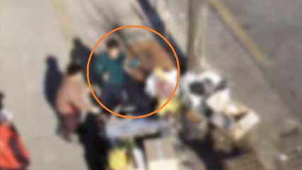 [영상] 폐지 줍던 할머니에게 욕설·폭행한 50대 구속 / YTN