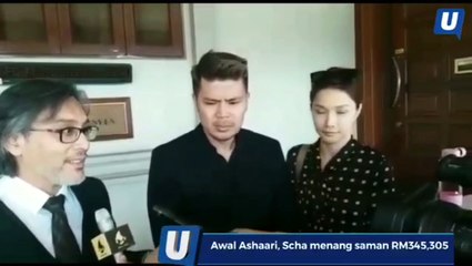 Awal Ashaari, Scha menang saman RM345,305