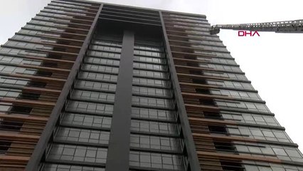 Fikirtepe'de 25 Katlı Binada Yangın