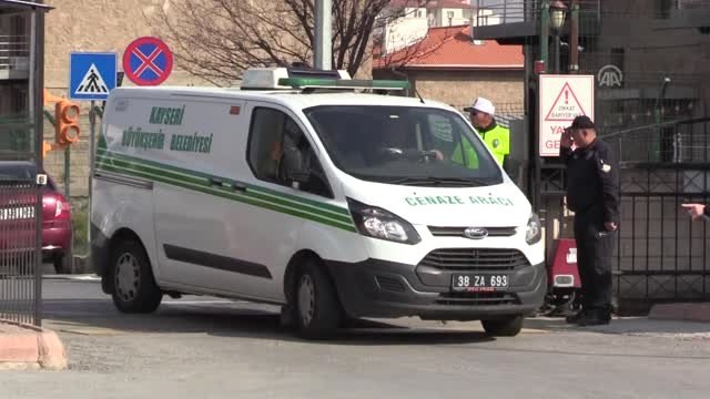 Meslektaşı Tarafından Öldürülen Polis İçin Tören
