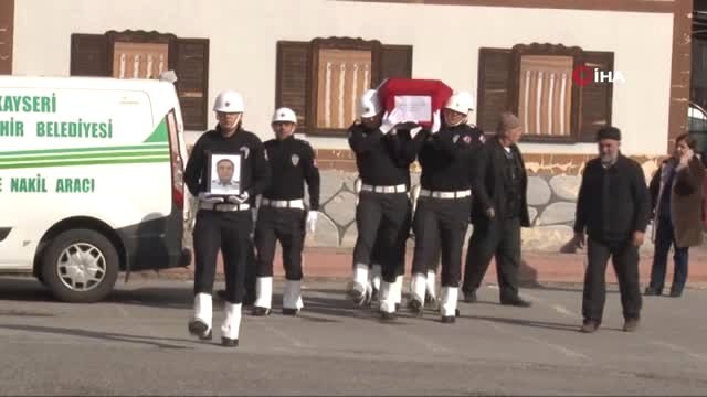 Meslektaş Kurşunuyla Şehit Olan Polis Memuru İçin Tören Düzenlendi