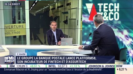 La Banque Postale lance platform58, son incubateur de fintech et d'assurtech - 26/03