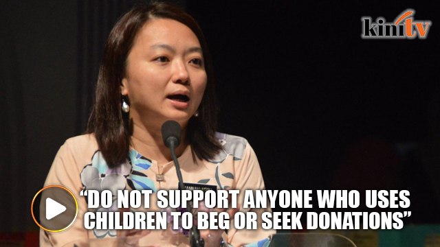 Hannah Yeoh: Don't use children to beg or seek donations