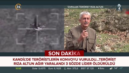 Rıza Altun nokta atışıyla vuruldu