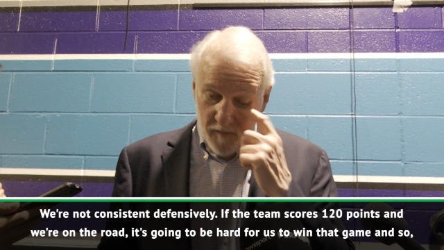 Kemba took over - Popovich on Spurs defeat