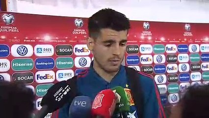 La selección dedica a Luis Enrique su victoria ante Noruega