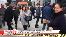 İstanbul'da ağır koku paniği: Koku ilçeyi sardı