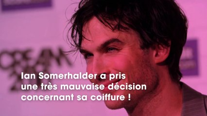 Ian Somerhalder : méconnaissable, il regrette son changement de look radical !