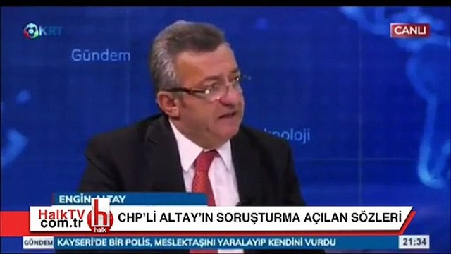 CHP'li Engin Altay'ın bu sözlerine soruşturma açıldı