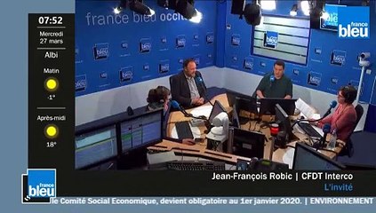 Jean-François Robic, CFDT Haute-Garonne et Ariège