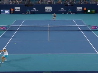تنس: بطولة ميامي: بارتي تتطيح بكفيتوفا 7-6، 6-3 و6-2