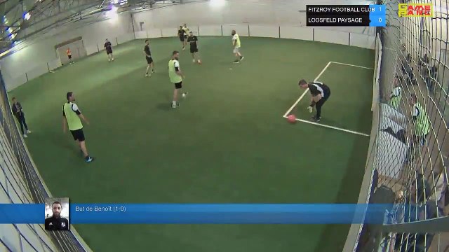 But de Benoît (1-0) - FITZROY FOOTBALL CLUB Vs LOOSFELD PAYSAGE - 26/03/19 20:00 - LIGUE 4