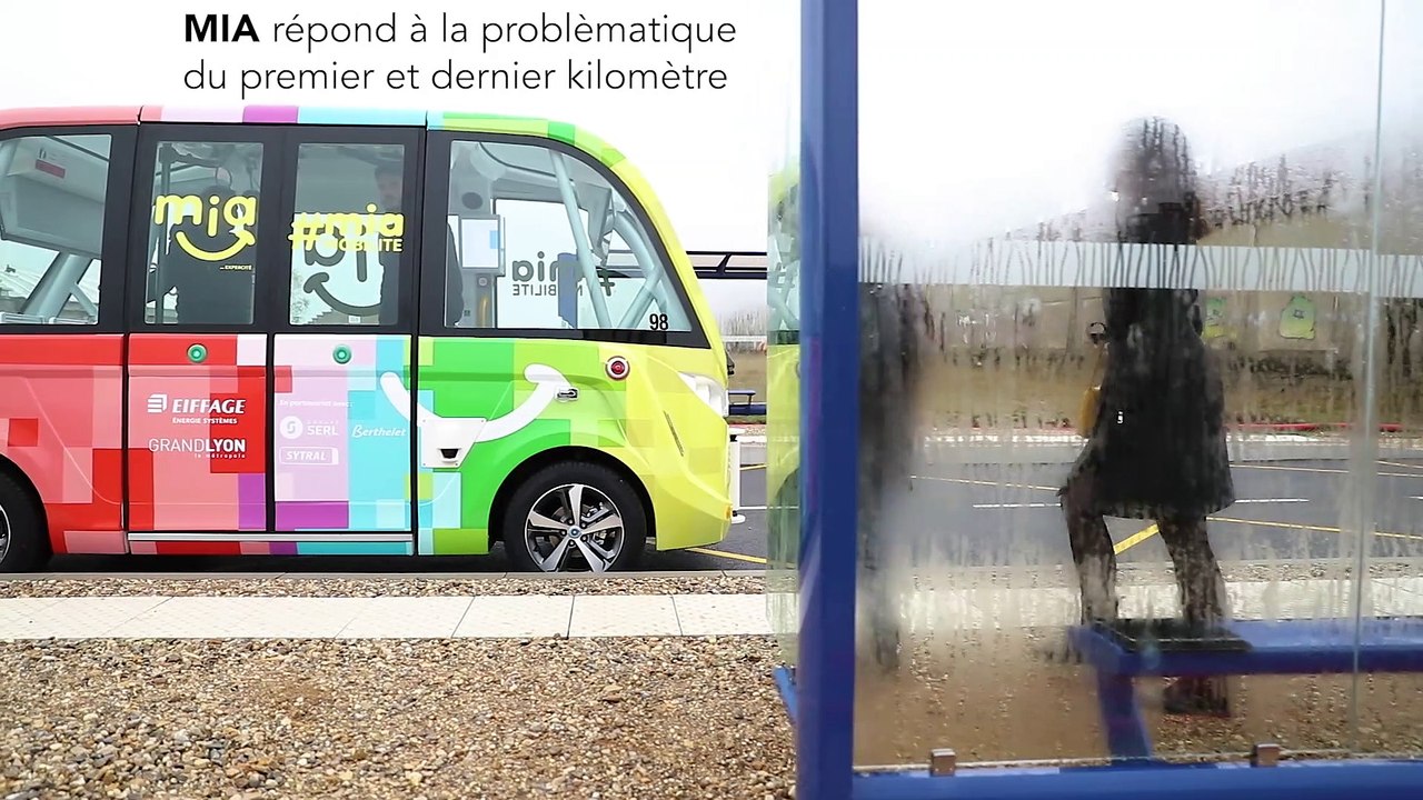 La navette MIA est testée depuis début mars dans la zone industrielle de Meyzieu-Jonage