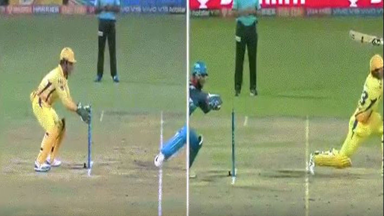 IPL 2019: MS Dhoni misses but Rishabh Pant hits,the tale of two stumpings | वनइंडिया हिंदी