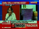 Defence Minister Nirmala Sitharaman Briefs Media, Hits Back Rahul Gandhi's Demonetisation Attack