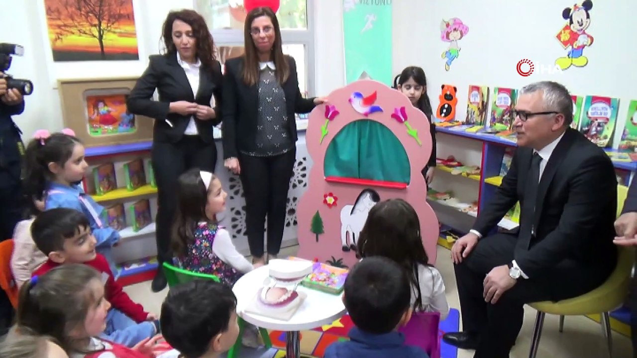 KOP okul öncesi Kütüphane ve Eğitim Merkezi açıldı