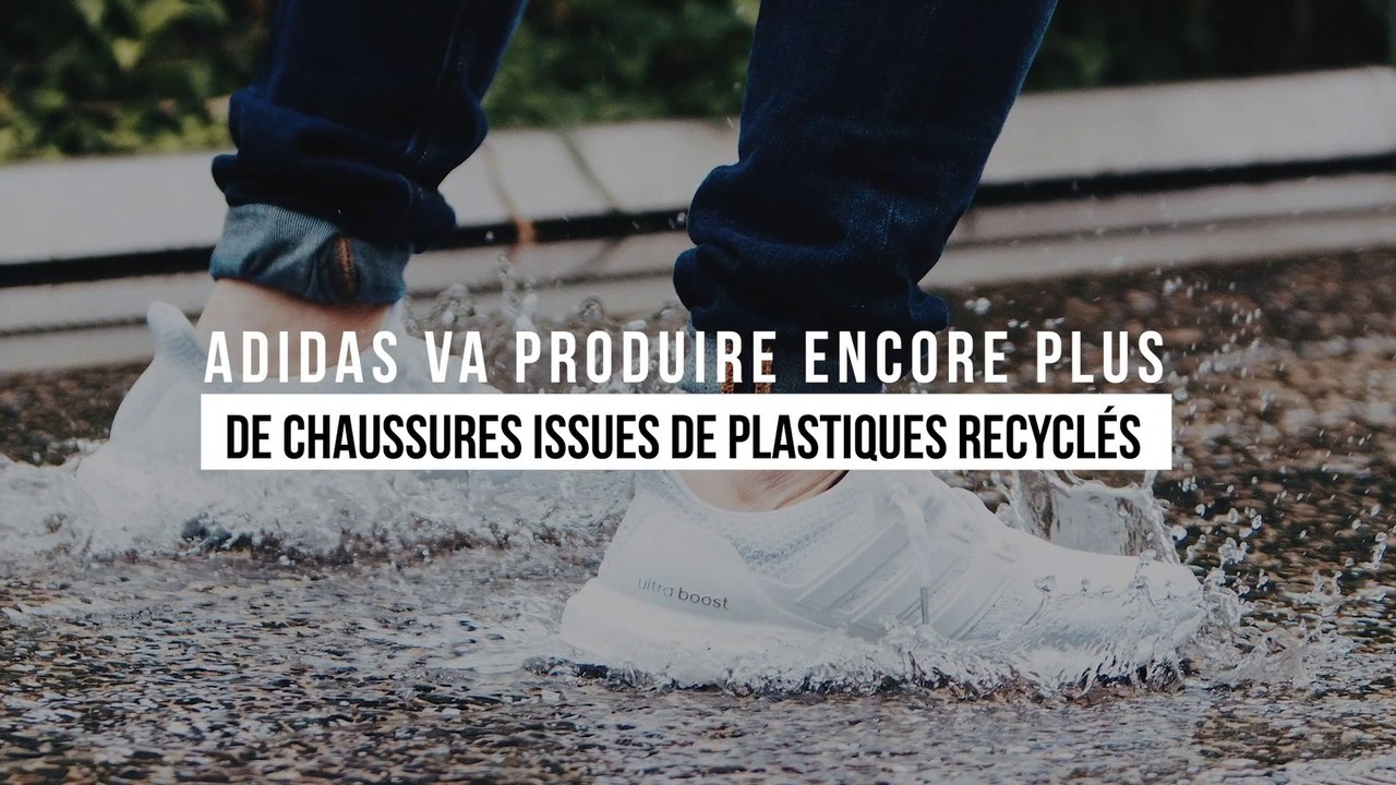 Adidas veut faire 11 millions de paires de chaussures à partir de déchets plastiques