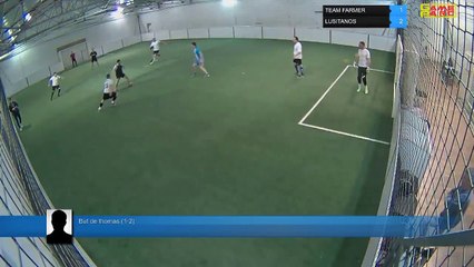 But de thomas (1-2) - TEAM FARMER  Vs LUSITANOS - 26/03/19 21:00 - LIGUE 2 - Poitiers Game Parc