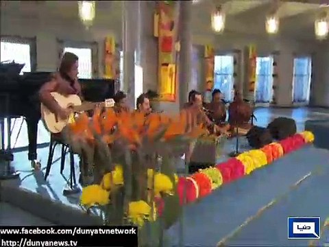 Dunya News- Rahat Fateh Ali Khan performs at Nobel Peace Prize event.