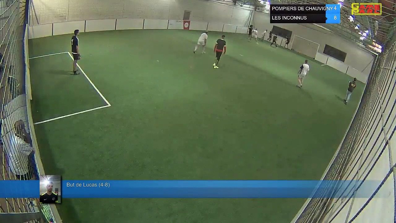 But de Lucas (4-8) - POMPIERS DE CHAUVIGNY  Vs LES INCONNUS - 26/03/19 20:00 - LIGUE 2