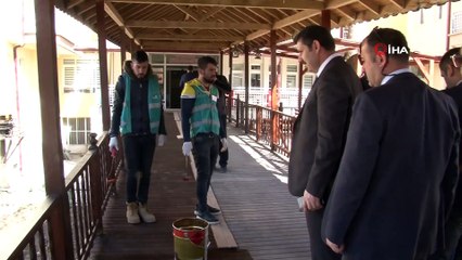 Huzurevinin bakımı hükümlülere emanet