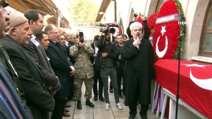 Meslektaşının kurşunuyla şehit olan polis son yolculuğuna uğurlandı