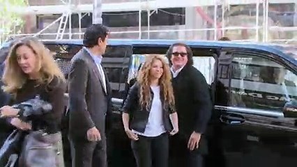 Shakira llega al juicio por el supuesto plagio de 'La Bicicleta'