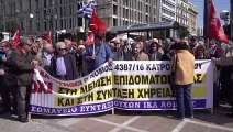 Yunanistan'da emeklilerden gösteri - ATİNA
