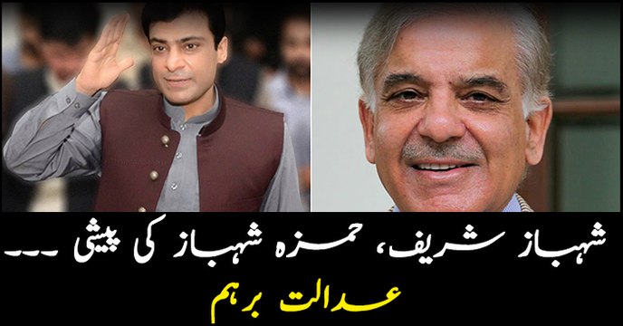 Shehbaz Sharif and Hamza Shehbaz appear before court